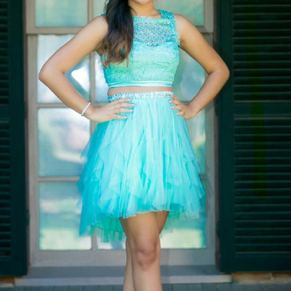 Turquoise Dress